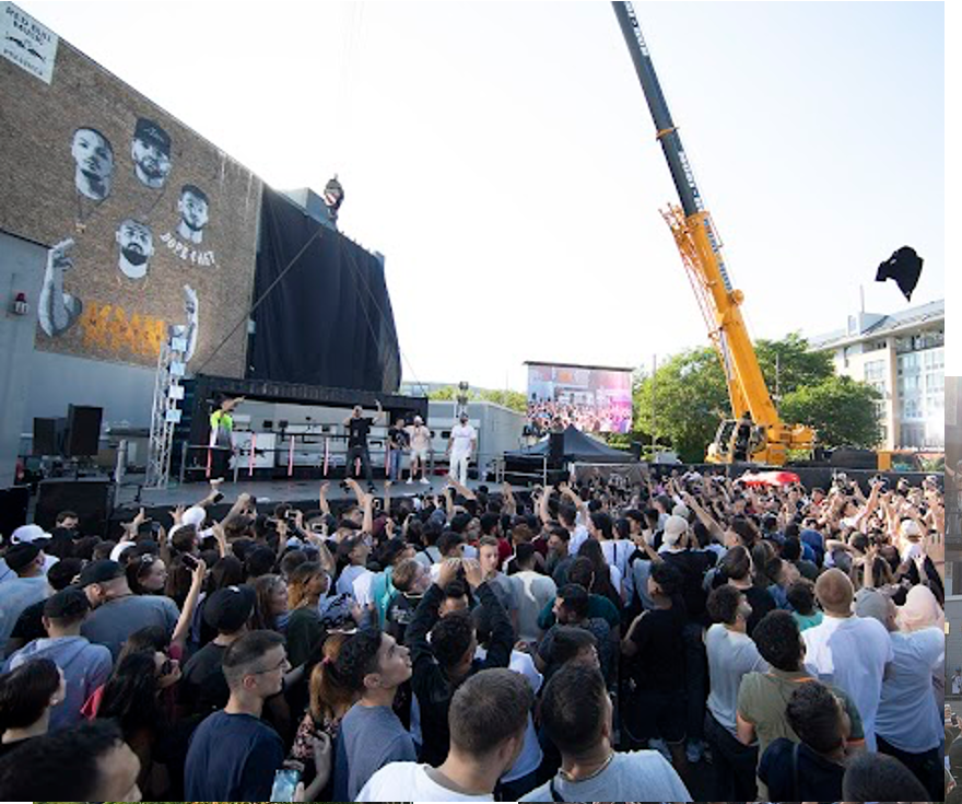 KMN Gang and Red Bull Music activation