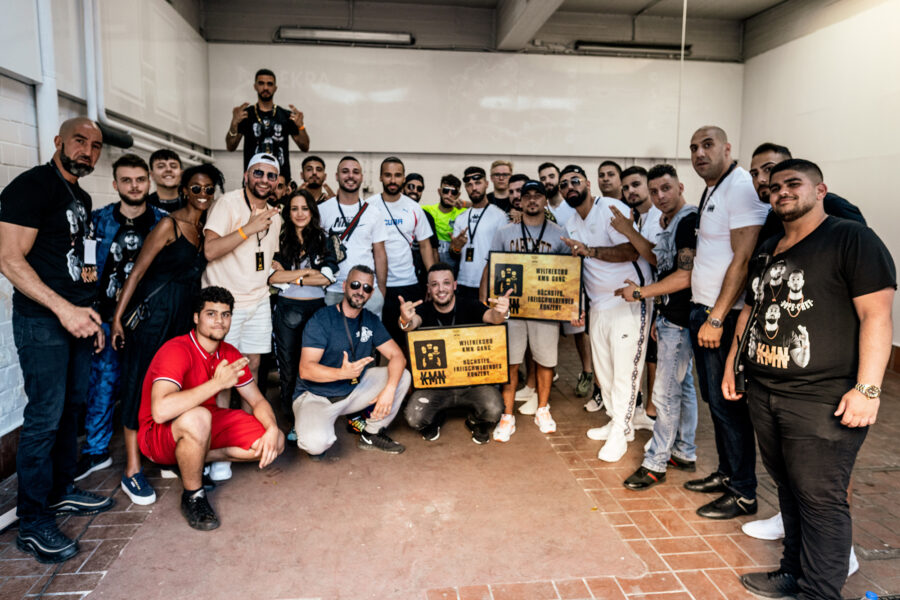 KMN Gang and Red Bull Music team